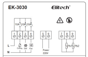 Bộ điều khiển Elitech EK3030